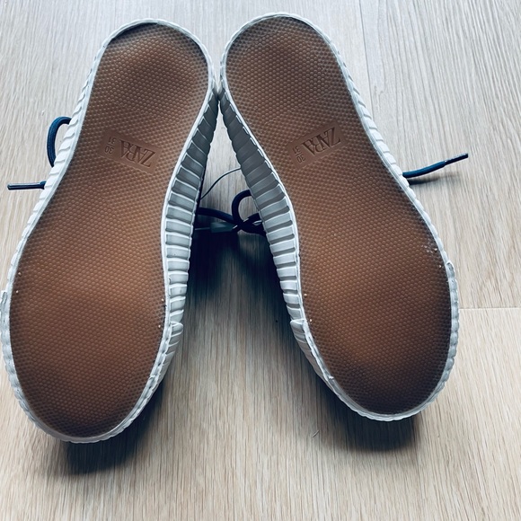Zara blue shoes size 12.5 NWT - Picture 4 of 5
